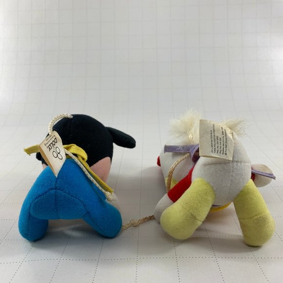 Vintage Dolly Toy Co Disney Mickey and Daisy Plush - Picture 10 of 13